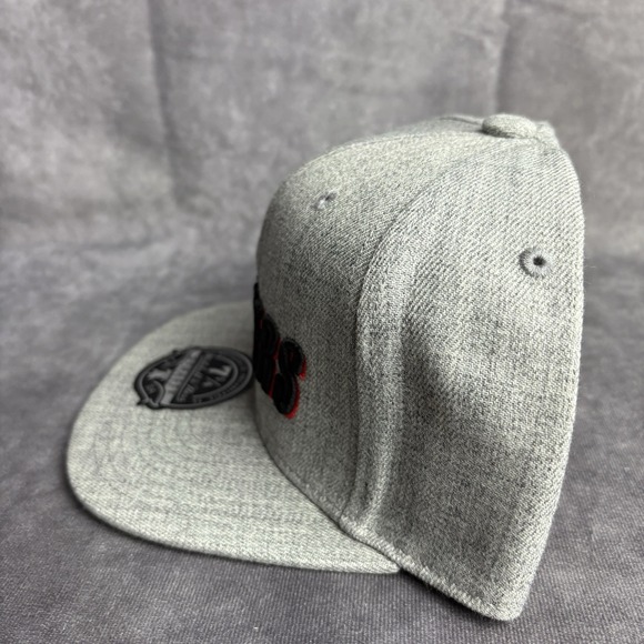 Portland Trail Blazers Mitchell And Ness Hat 7‎ 1/4 Grey Dynasty NBA NEW - Picture 3 of 7